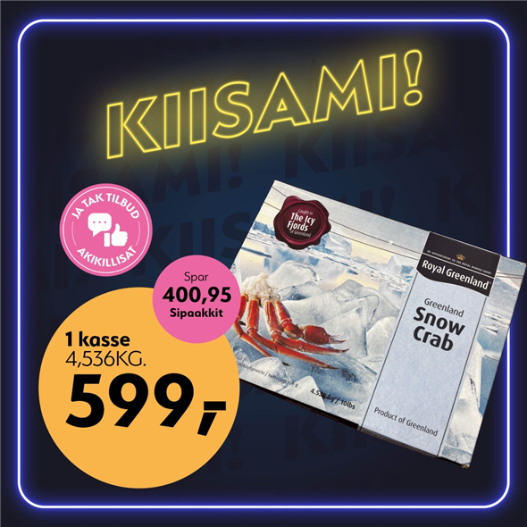 KRABBER I KASSE 4,536KG ‼️ BEMÆRK DET SKAL FØRST AFHENTES FREDAG D. 28. AUGUST ‼️