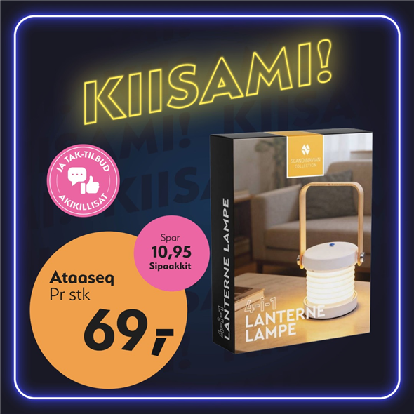 4-i-1 lanterne lampe