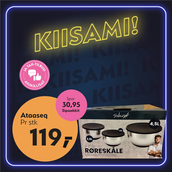 Røreskåle sæt 3Dele