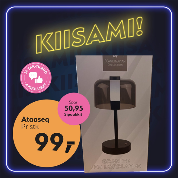Led bordlampe