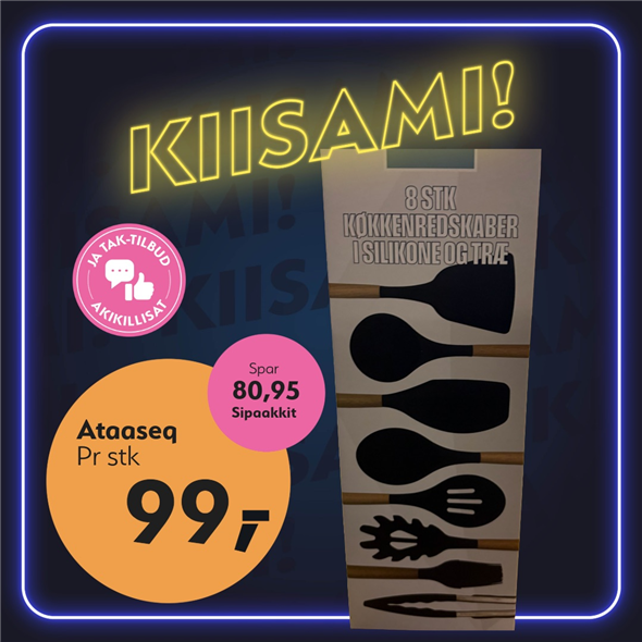Køkkenredskaber 8Dele